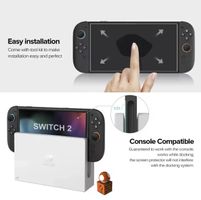 Nintendo Switch 2 Panzerfolie Schutzglas Glasfolie
