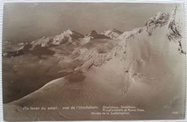 AK und Foto mit Blick vom Ulrichshorn, 1919-20