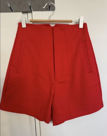 Red shorts 