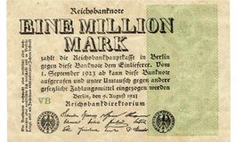 Berlin 1 Mil.Mark Serie VB 09.08.1923 SS+-SS++