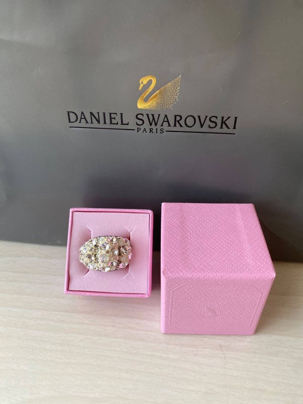 Swarovski Anelli: Daniel Swarovski wunderschöner Ring Gr. 58/XL 925 Silber – Usato da Pfäffikon SZ venduto da Anita8808