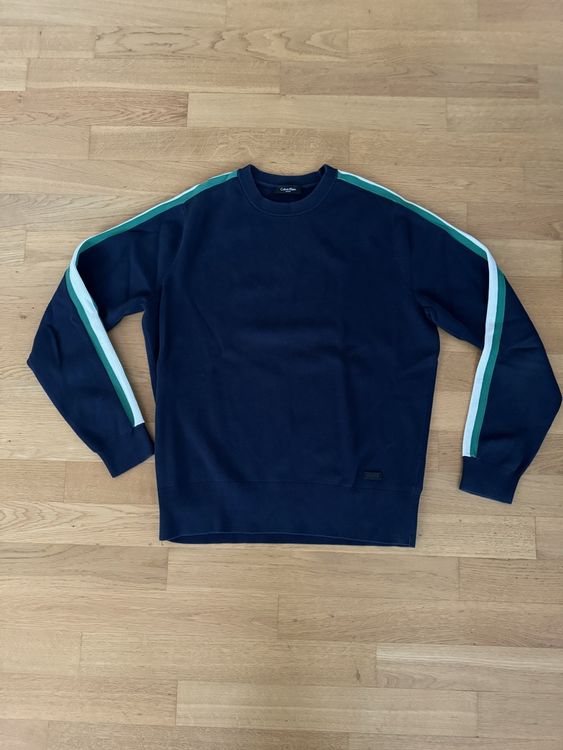 Calvin Klein Blauer Baumwollpullover, M | Kaufen Auf Ricardo