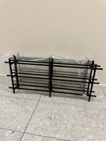 Weinregal "Cape Town" Schwarz 80x34cm