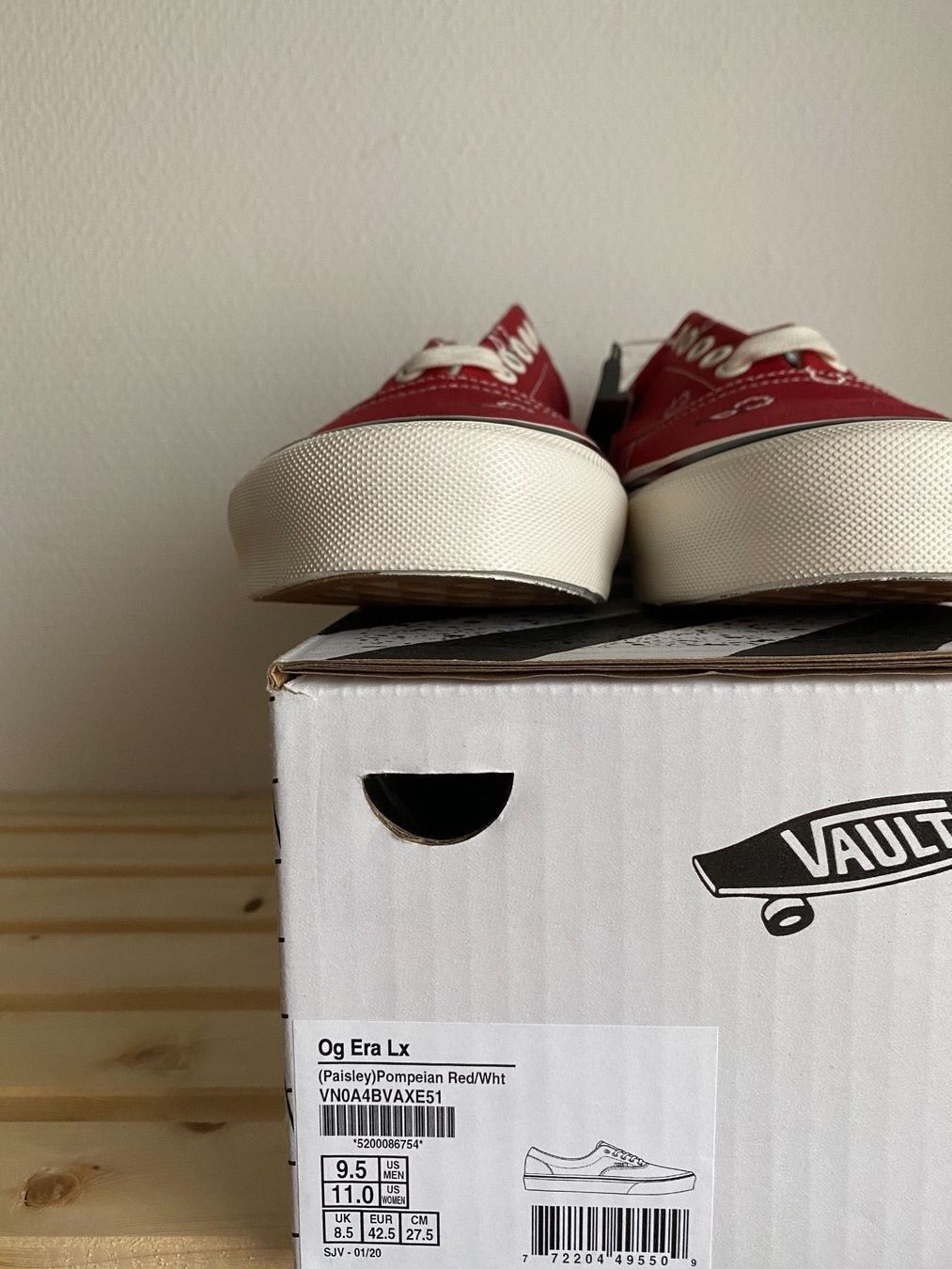 Vans Herrenschuhe: Vans OG Era Paisley Red / EU 42,5 – Neu und originalverpackt aus Abtwil SG von PauloDybala10 5