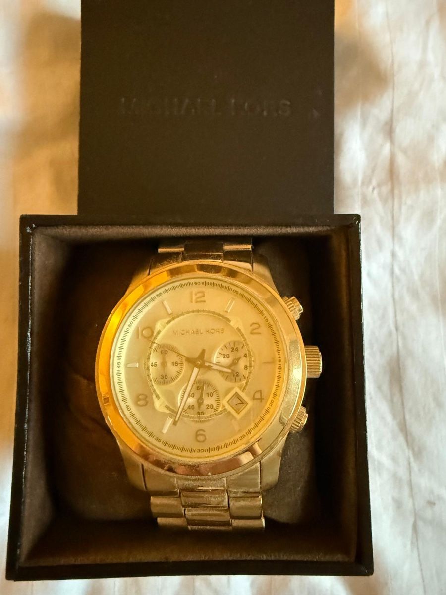 Michael Kors Orologi: Michael Kors Uhr Gold – Usato da Lachen SZ venduto da mima41 2
