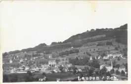 Wald ZH Laupen Flugaufnahme  , ca.1930
