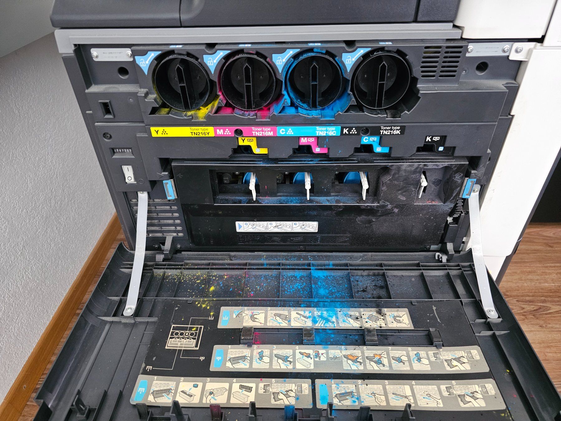 Konica Drucker: Farblaser-Multifunktionsdrucker Konica ineo+ 280 – A3/A4 – Defekt aus Rheinfelden von Ricky_Pasi 8