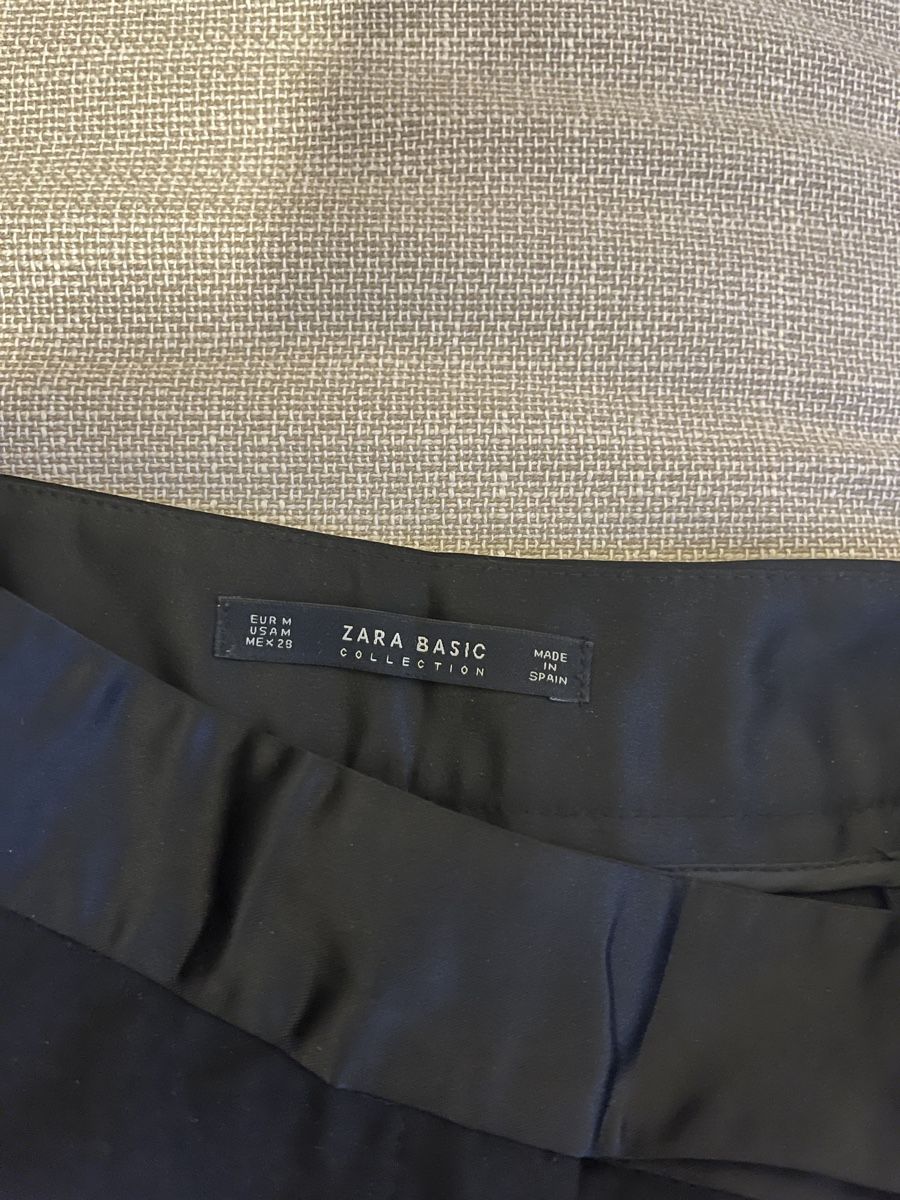 Zara Hosen: Zara Black Trousers, Basic Collection, Size M - Stylish! – Gebraucht aus Mies von Nib2011 3