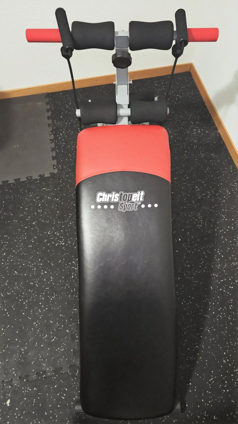 Hometrainer: Christopeit Bauchtrainer + Widerstandsbänder Top – Usato da Schaffhausen venduto da Uran10 1