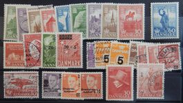 Dänemark Lot mit alten Werten II
