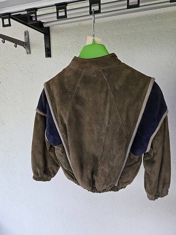 Giacche & Cappotti: Vintage Kinderjacke aus echtem Wildleder – Usato da Chur venduto da mchermann 2