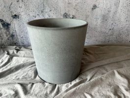 Ikea BOYSENBÄR - 4 IKEA-Pflanztöpfe in Betonoptik (24 cm)