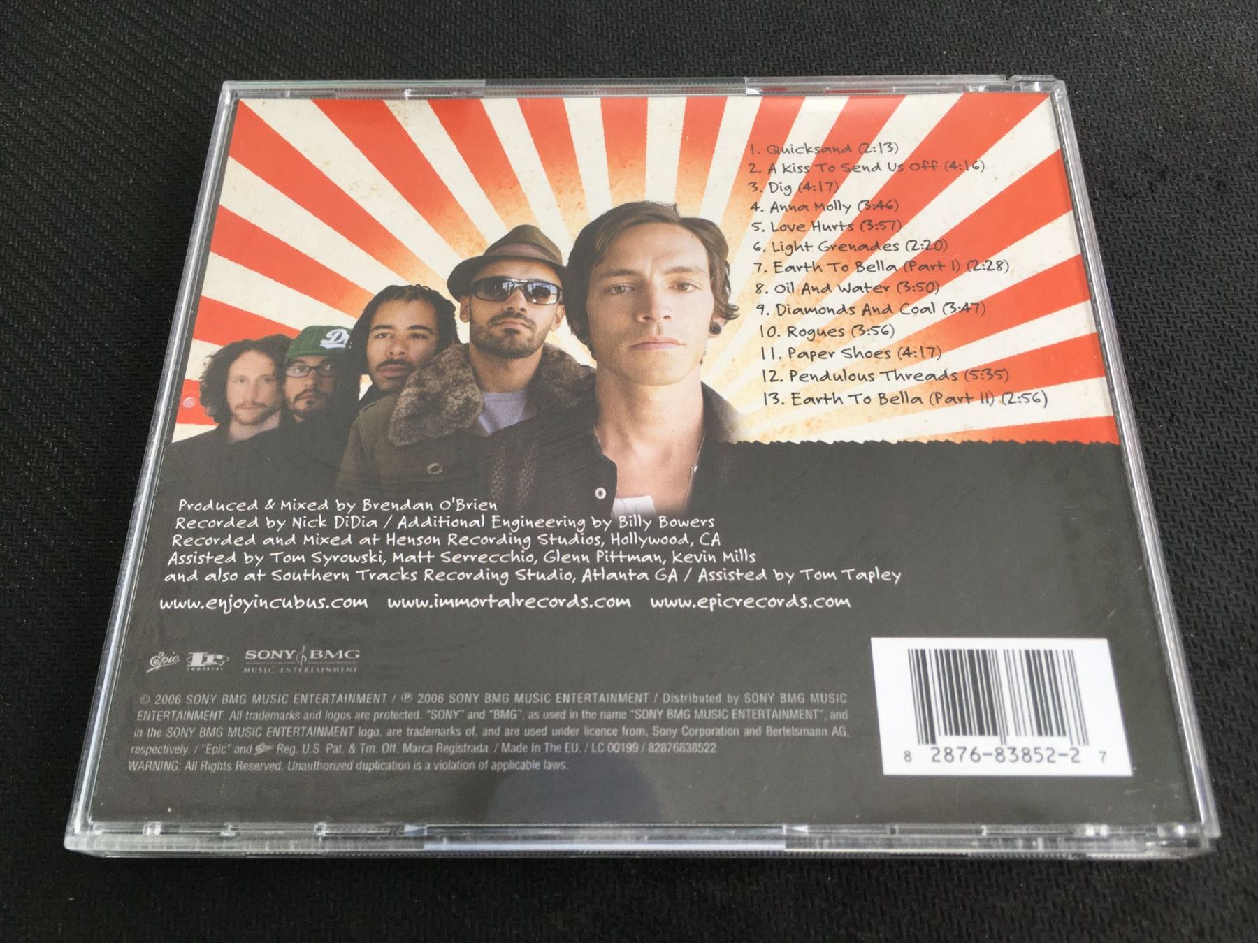 CD: Incubus - Light Grenades -CD- – Usato da St.Gallen venduto da MedienJoe 2