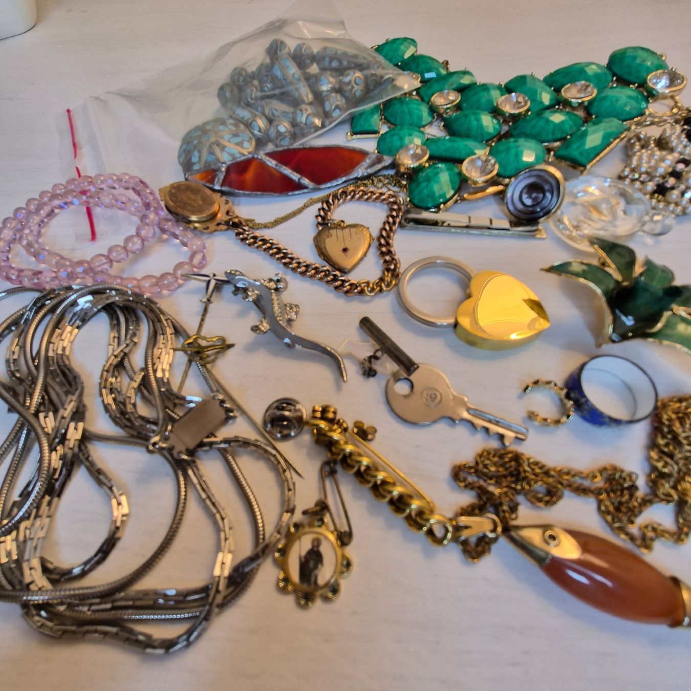 Altri gioielli: Lot Bastel und Modeschmuck - 33 – Usato da Zürich venduto da dia_65d6 6