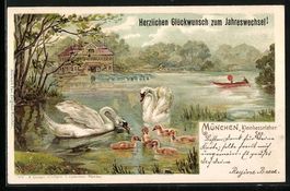 Litho München-Schwabing, Kleinhesselohe