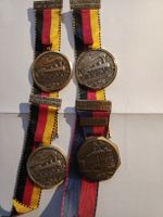 4 médailles suisse locomotives Bahn train...