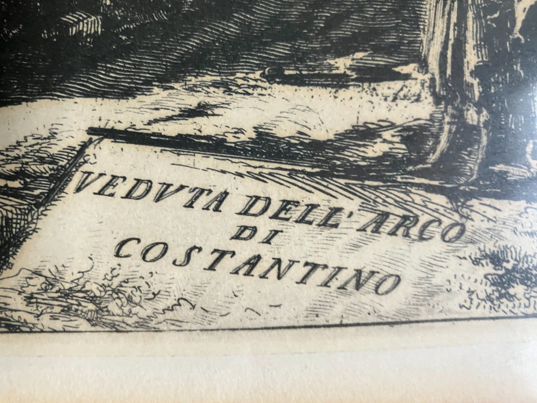 Incisioni: Piranesi, der Konstantinsbogen – Usato da Männedorf venduto da Amleto3 4