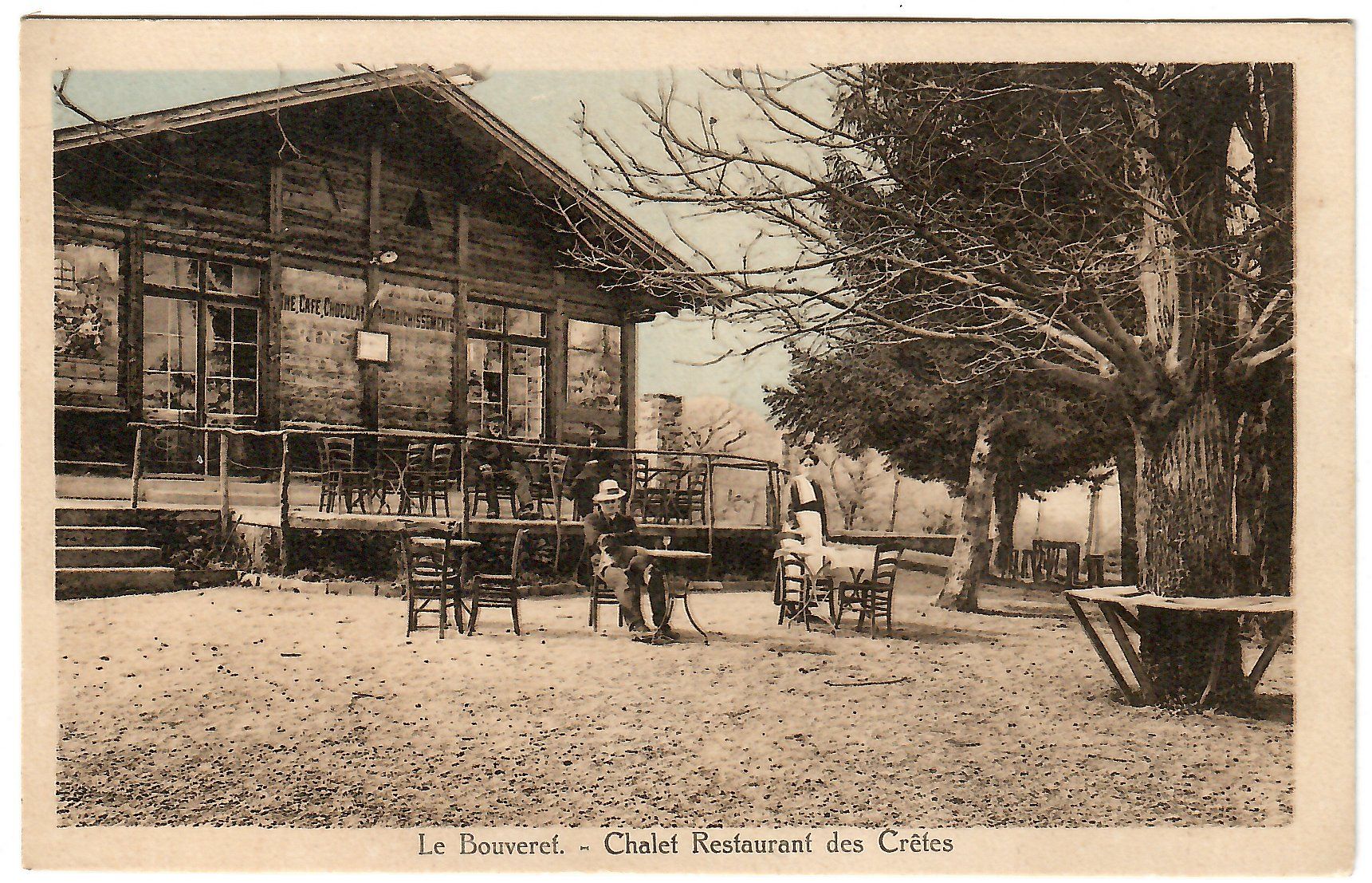 Cartoline postali: Ansichtskarte   Le Bouveret,  Chalet Restaurant des Crêtes – Usato da Kerns venduto da etma3