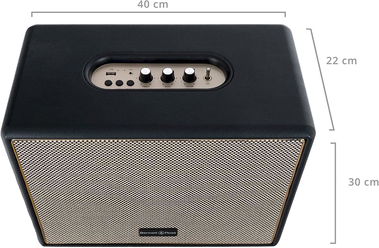 Casse acustiche: Bennett&Ross BB-880BK Blackmore Schwarz – Nuovo e nell'imballaggio originale da Bottighofen venduto da zaap 4