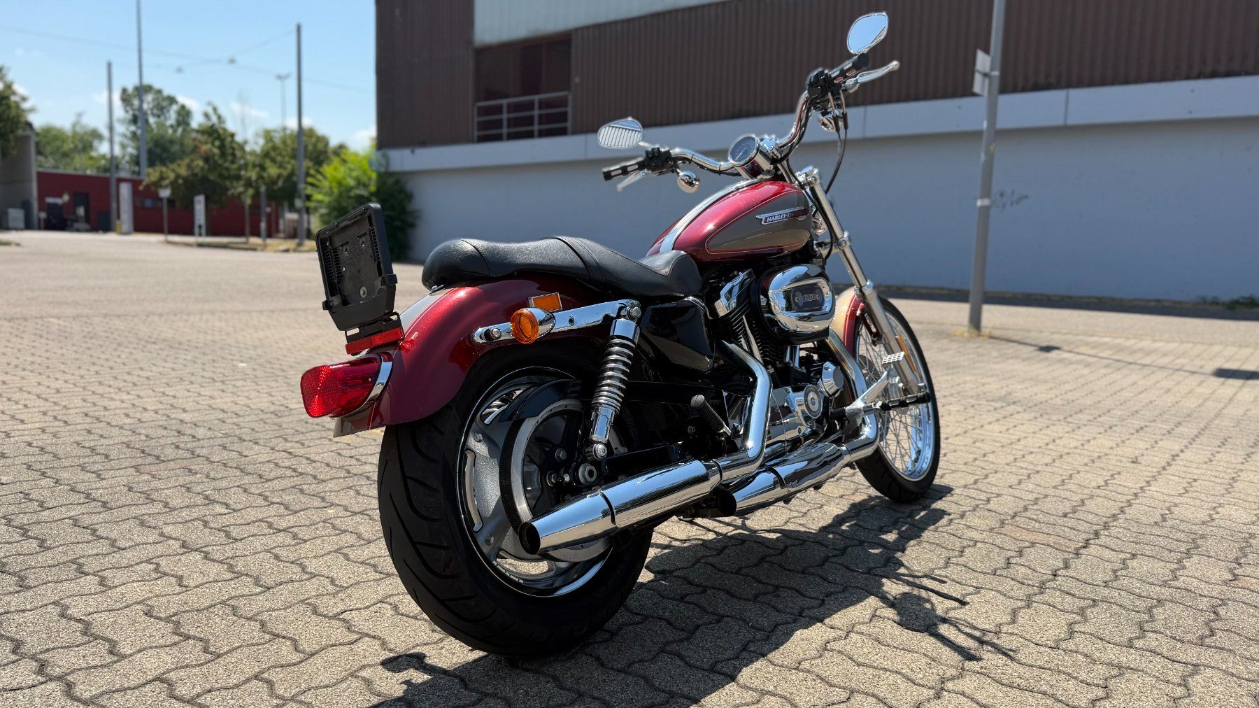 Harley-Davidson Chopper: Harley-Davidson XL 1200 Custom Sportster - Traum Harley – Usato da Basel venduto da Hangman776 2