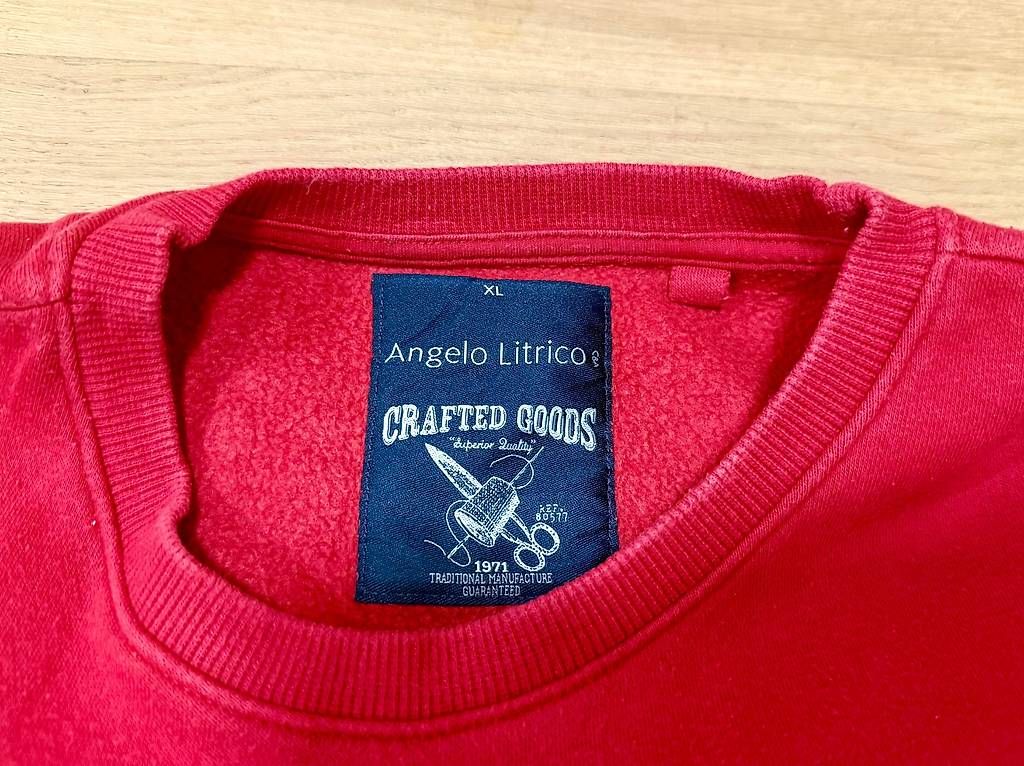 Maglioni & Felpe: Pullover Angelo Litrico, Rot, Grösse XL, 80% Baumwolle – Usato da Dübendorf venduto da sou_55nr 3