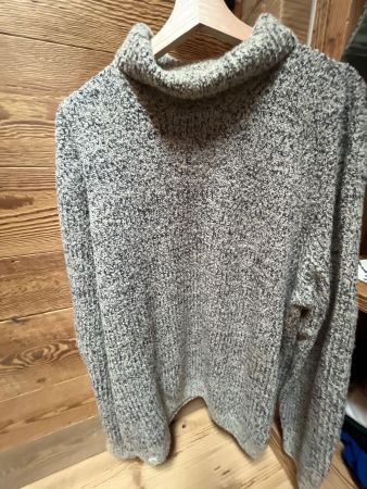 FLY 3 Sehr schönes Rollkragenpullover Blau Melange
