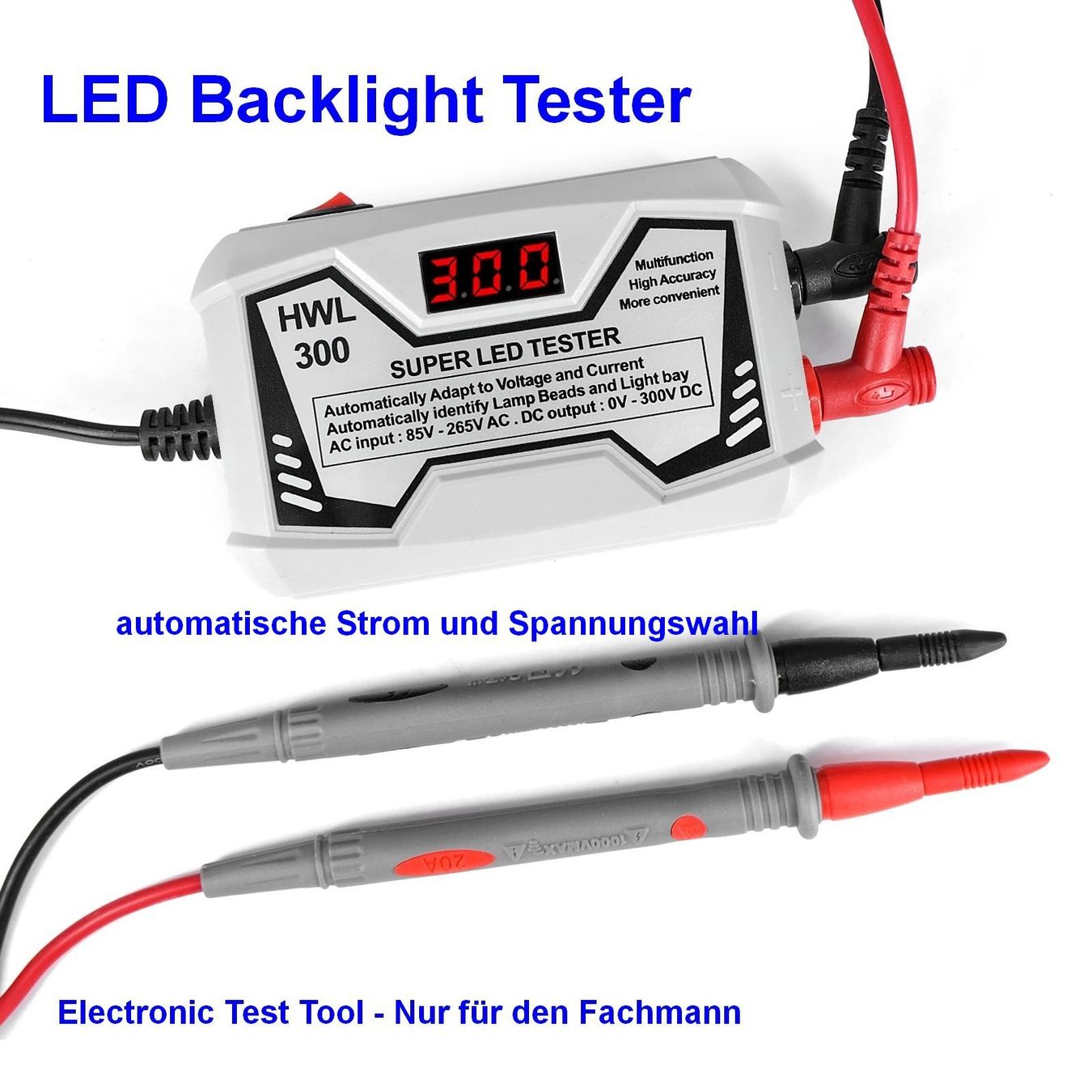 Componenti elettronici: LED Backlight Tester TV / Display / Leuchten – Nuovo e nell'imballaggio originale da Zürich venduto da buyfinest