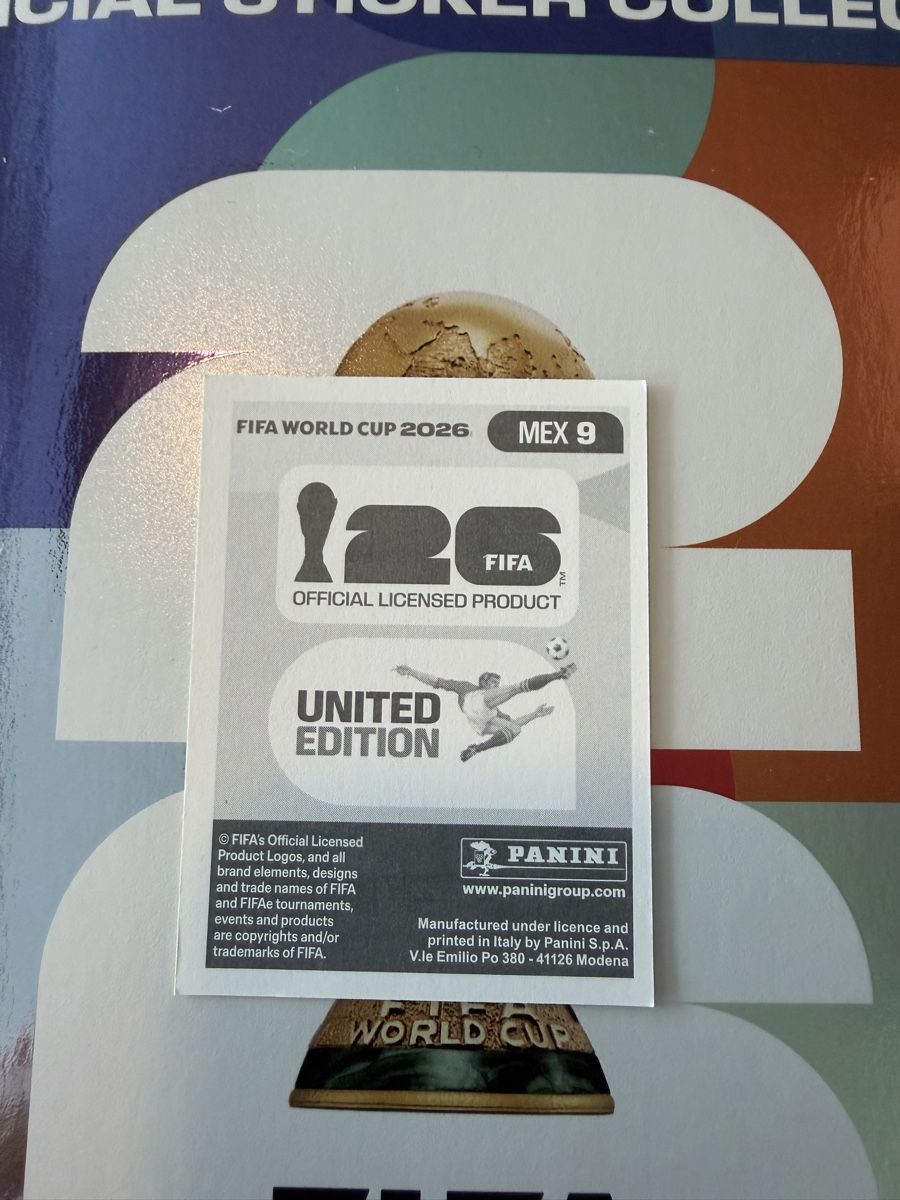 Panini Carte collezionabili: Panini Fifa World Cup 2026 - MEX 9 – Nuovo (secondo la descrizione) da Zürich venduto da Panini67 1