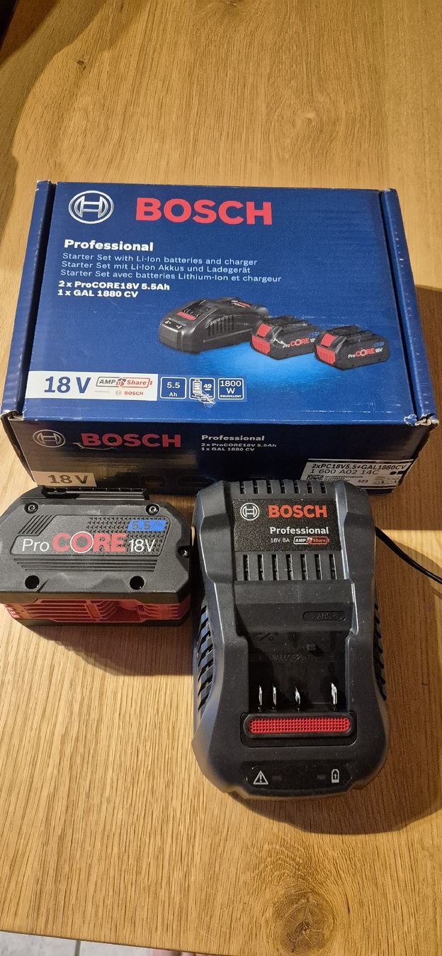 Bosch Accus & piles: BOSCH Akku ProCORE18V 5.5Ah  – Neuf (Voir description) à Triengen par leon133