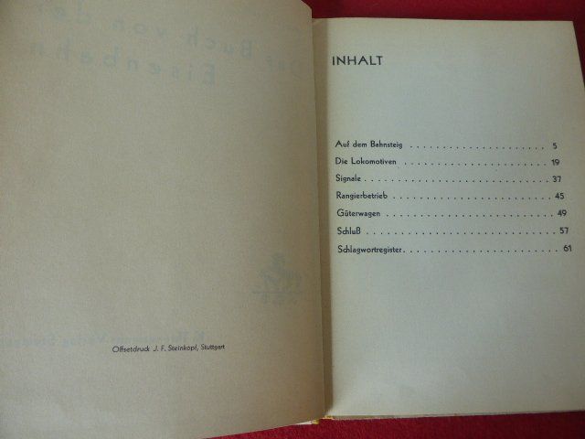 Libri: Das Buch von der Eisenbahn von Werner Gräff – Usato da Hitzkirch venduto da kleinerbaer01 6