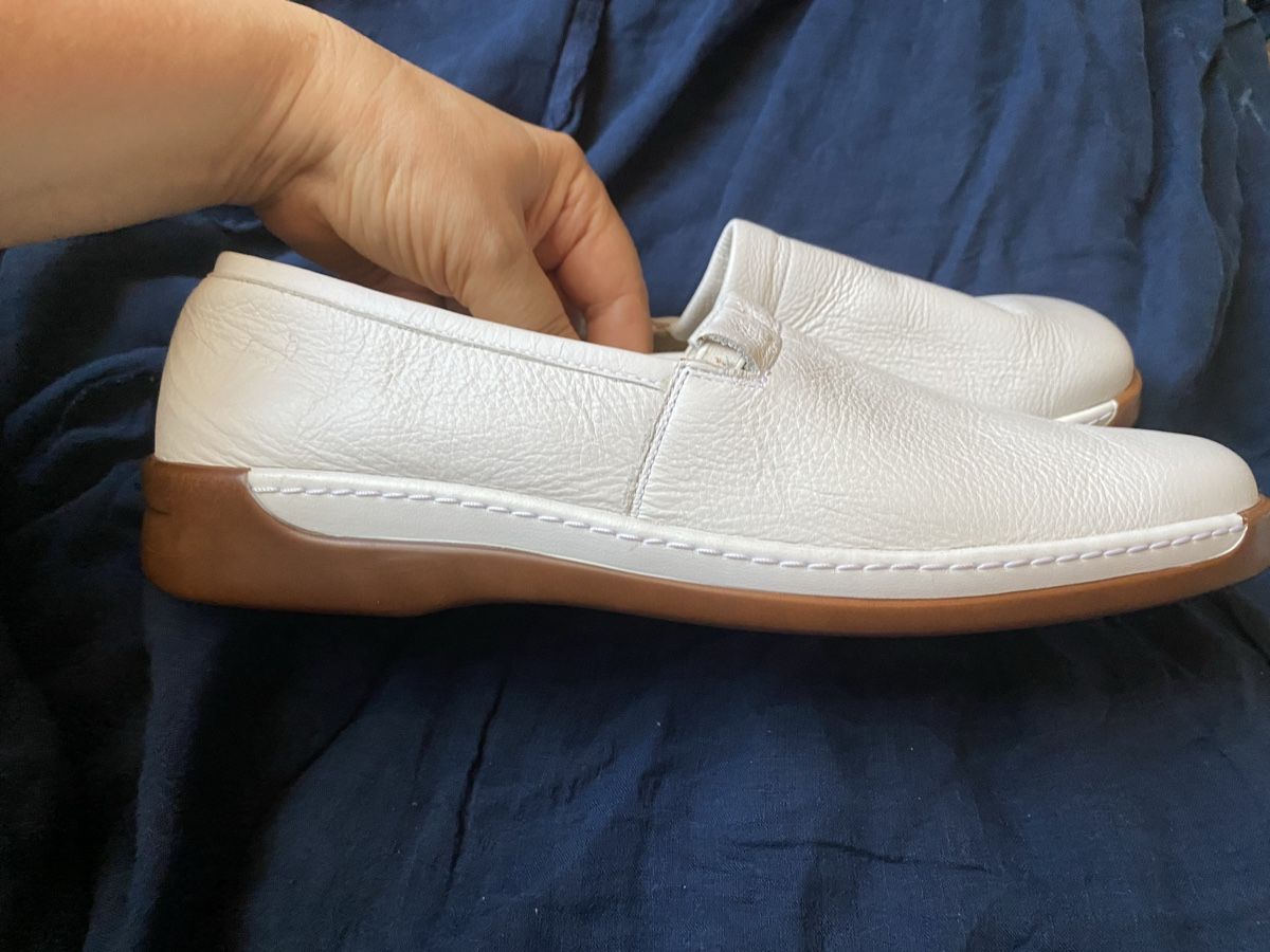 Ara Scarpe da uomo: Chaussures cuir ara blanc 41,5 – Nuovo e nell'imballaggio originale da Geneve venduto da Monthoux13 1
