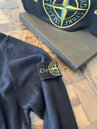 Stone Island Hoody Strickjacke 
