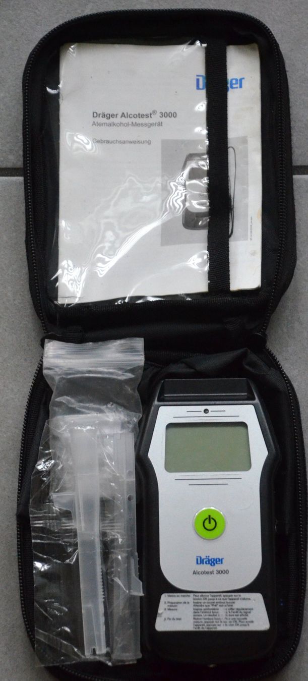 Dräger Misurare: Dräger Alcotest 3000 éthylomètre / éthylomètre – Usato da Collonges venduto da arashee 1