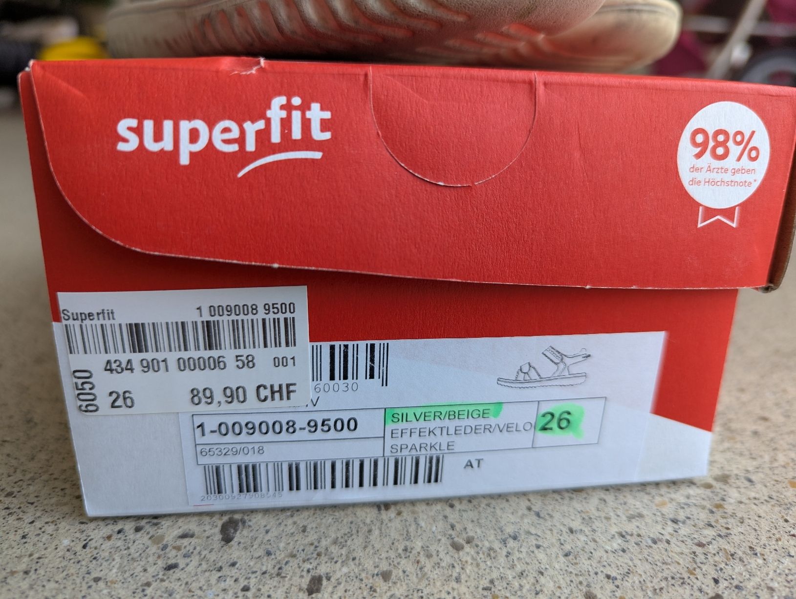 Superfit Scarpe per ragazzi: Superfit Sandalen, Gr. 26 – Usato da Gebenstorf venduto da samsa135 3
