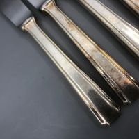5 Messer versilbert Kreis AG