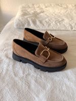 Loafer Geox braun mit Spange Grösse 38 guter Zustand