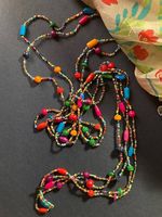 Bunte Sommerhalskette, Modeschmuck