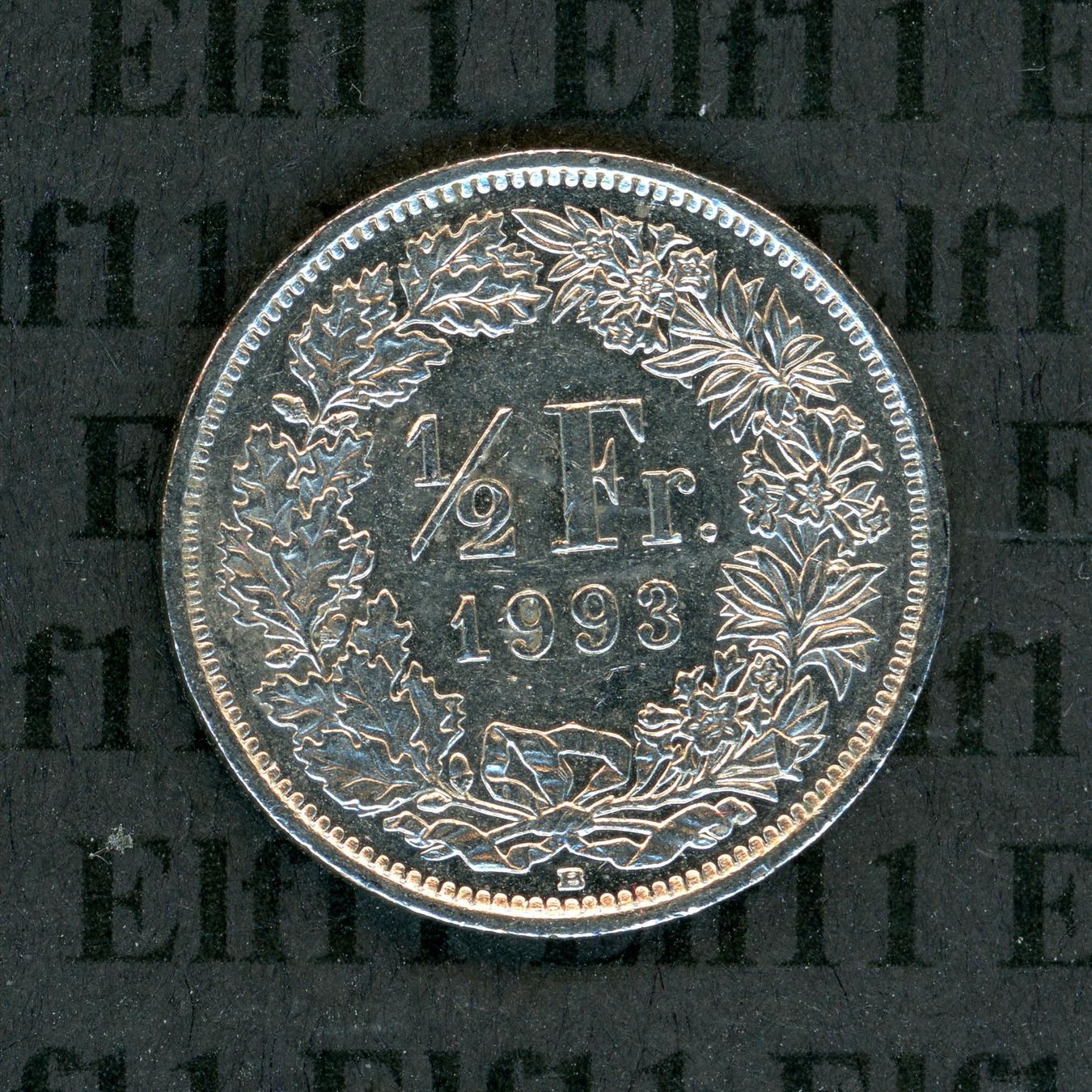 Tutti le monete: CHF___0.50 1993 vz 50 Rappen – Usato da Widnau venduto da Elf11