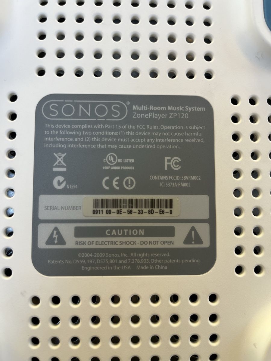 Sonos Amplificatori: Sonos Verstärker und Connect  – Usato da Baar venduto da Hendrikkoller 1