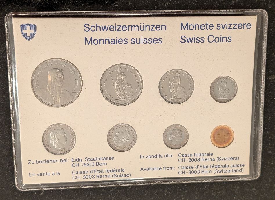 Tutti le monete: CH - Münzsatz 1978 stgl – Nuovo (secondo la descrizione) da Arch venduto da repros 1