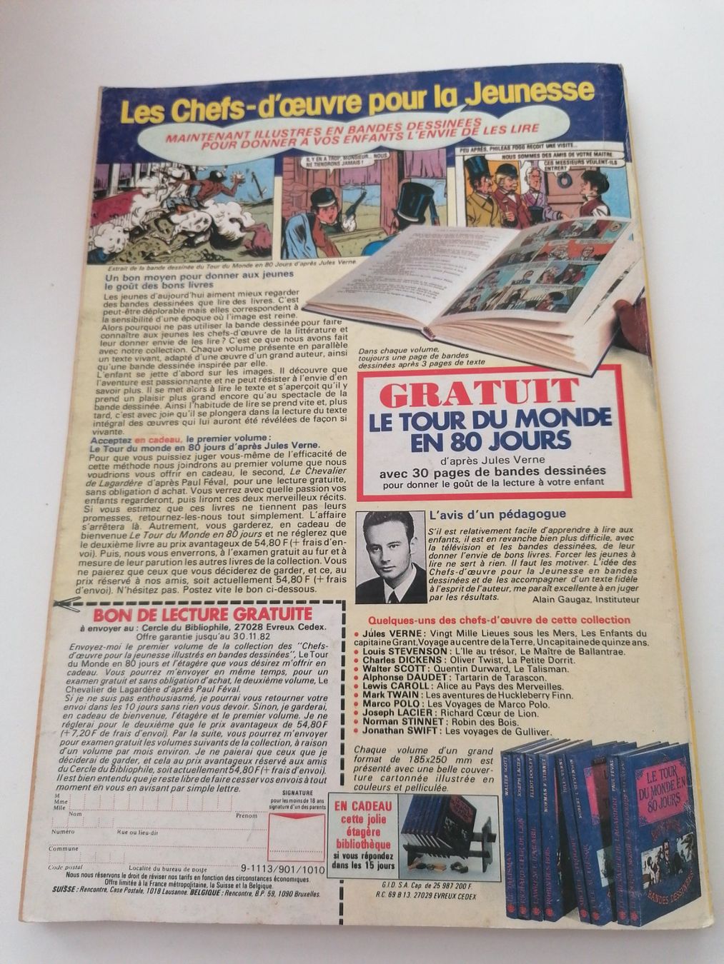 BD: Picsou 1982, 4ème trimestre – D'occasion à Chezard St-Martin par Loucail 3