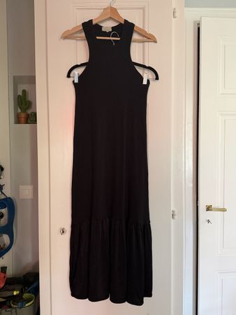 Deha cotton stretch Dress, Black,