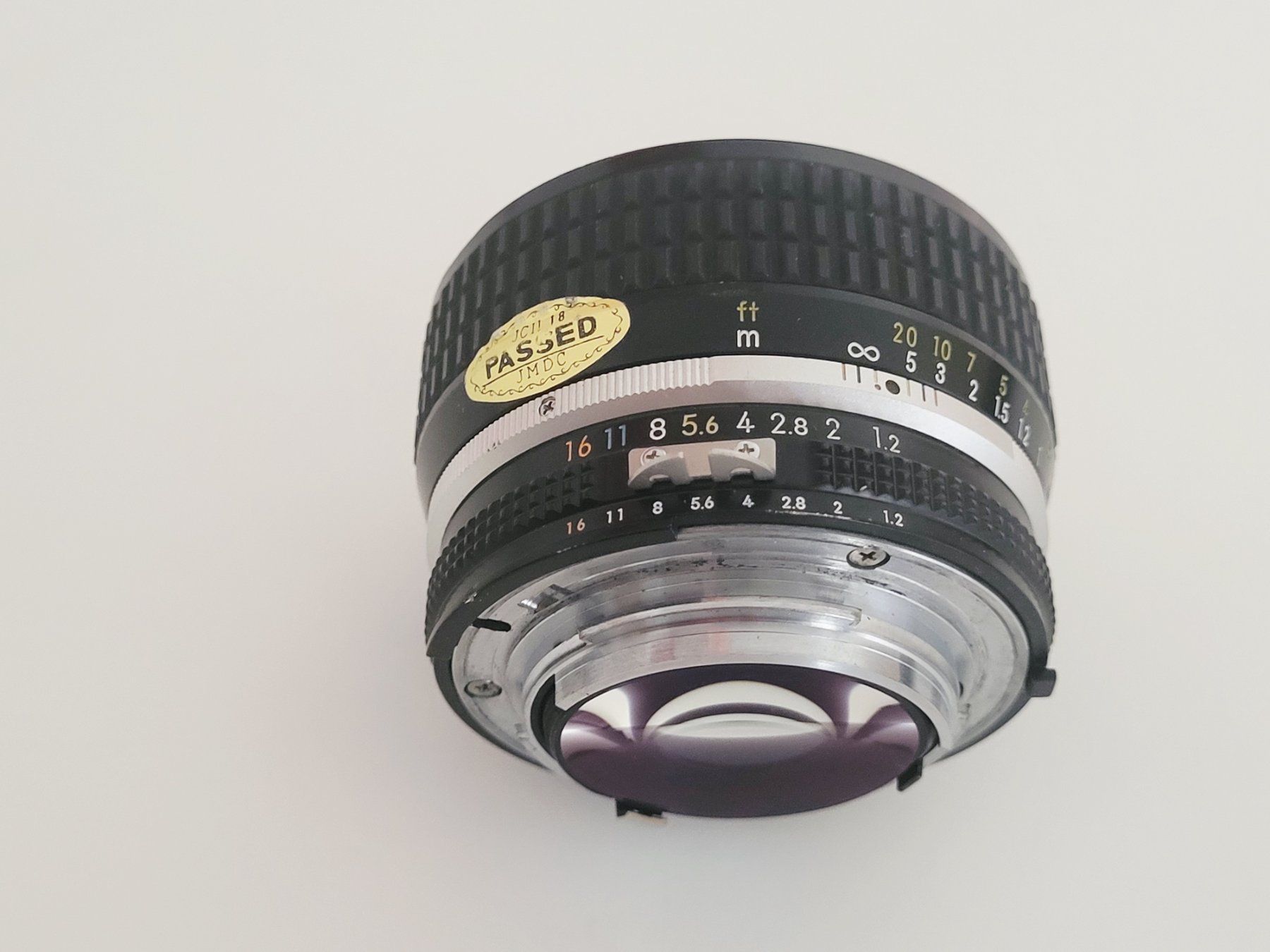 Nikon Obiettivi: NIKKOR 50mm 1:1.2 – Usato da Bern venduto da Chalon1826 3