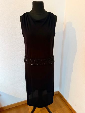 Kleid AMBIENTE New York - reich verziertes Gurtband (Gr. 42)