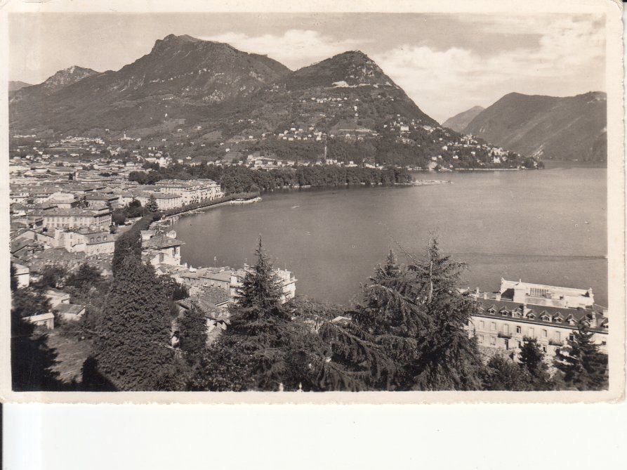 Cartoline postali: Lugano 1952 – Usato da Bürglen TG venduto da StampGraf