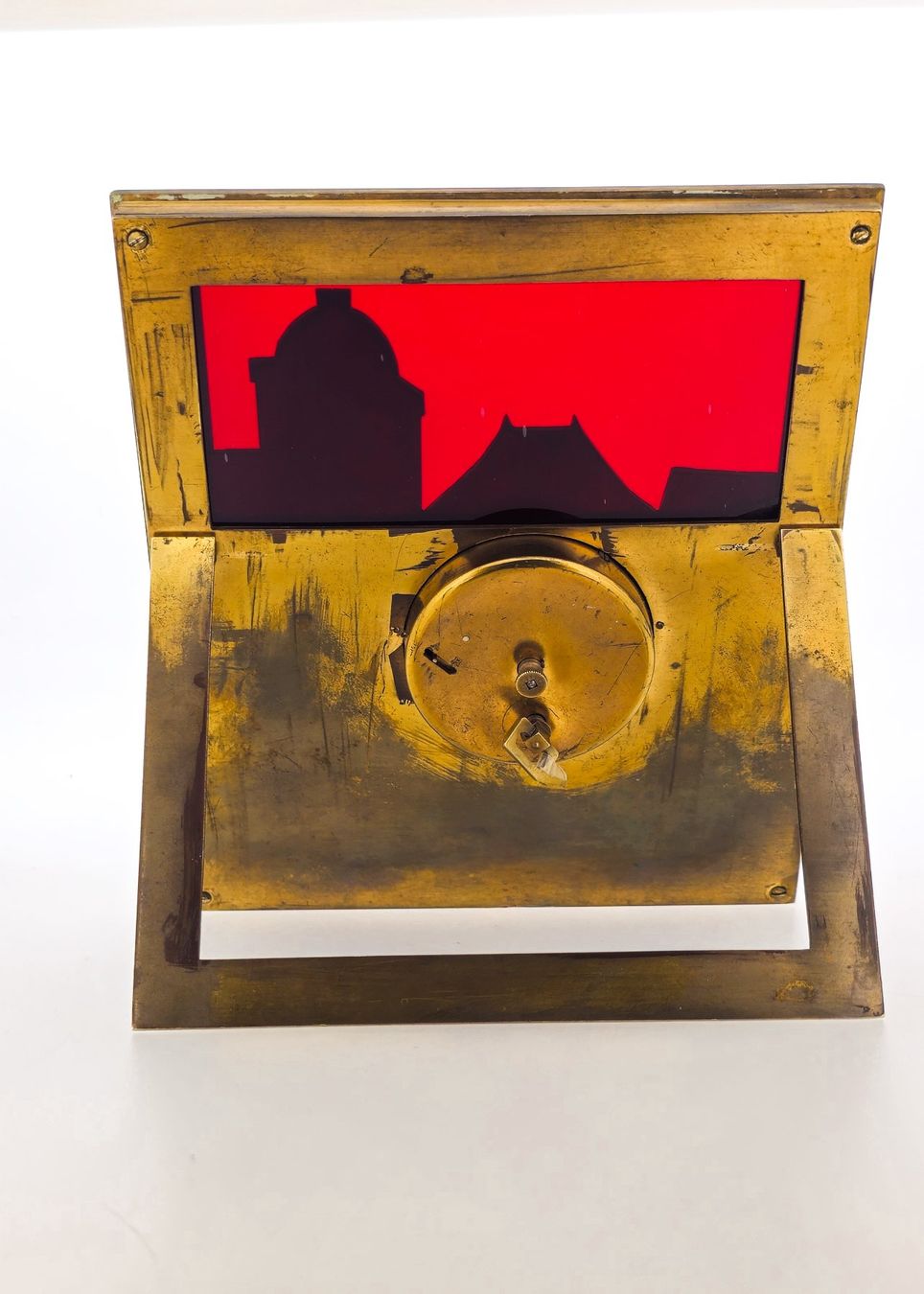 Swiss Uhren: Tischuhr aus Messing mit Berner Turm – Gebraucht aus Lugano von R.Riccardo 5