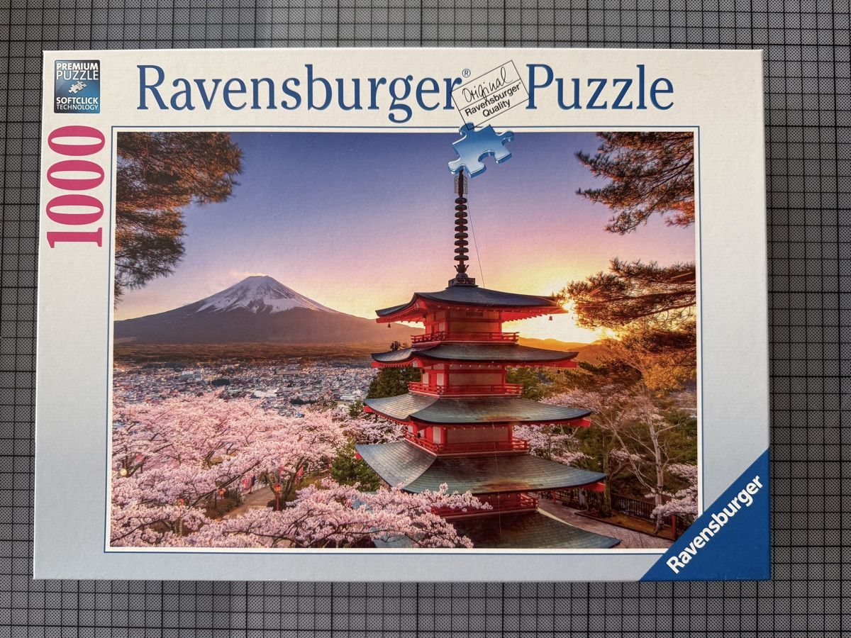 Ravensburger Puzzle: Puzzle 1000 Teile, Japan Mt. Fuji – Usato da Steg VS venduto da Billakruuu