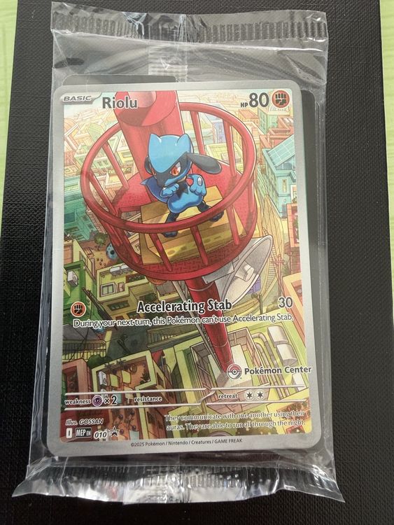 Riolu #010 MEP EN (Pokémon Center) (Neu (gemäss Beschreibung)) in ...