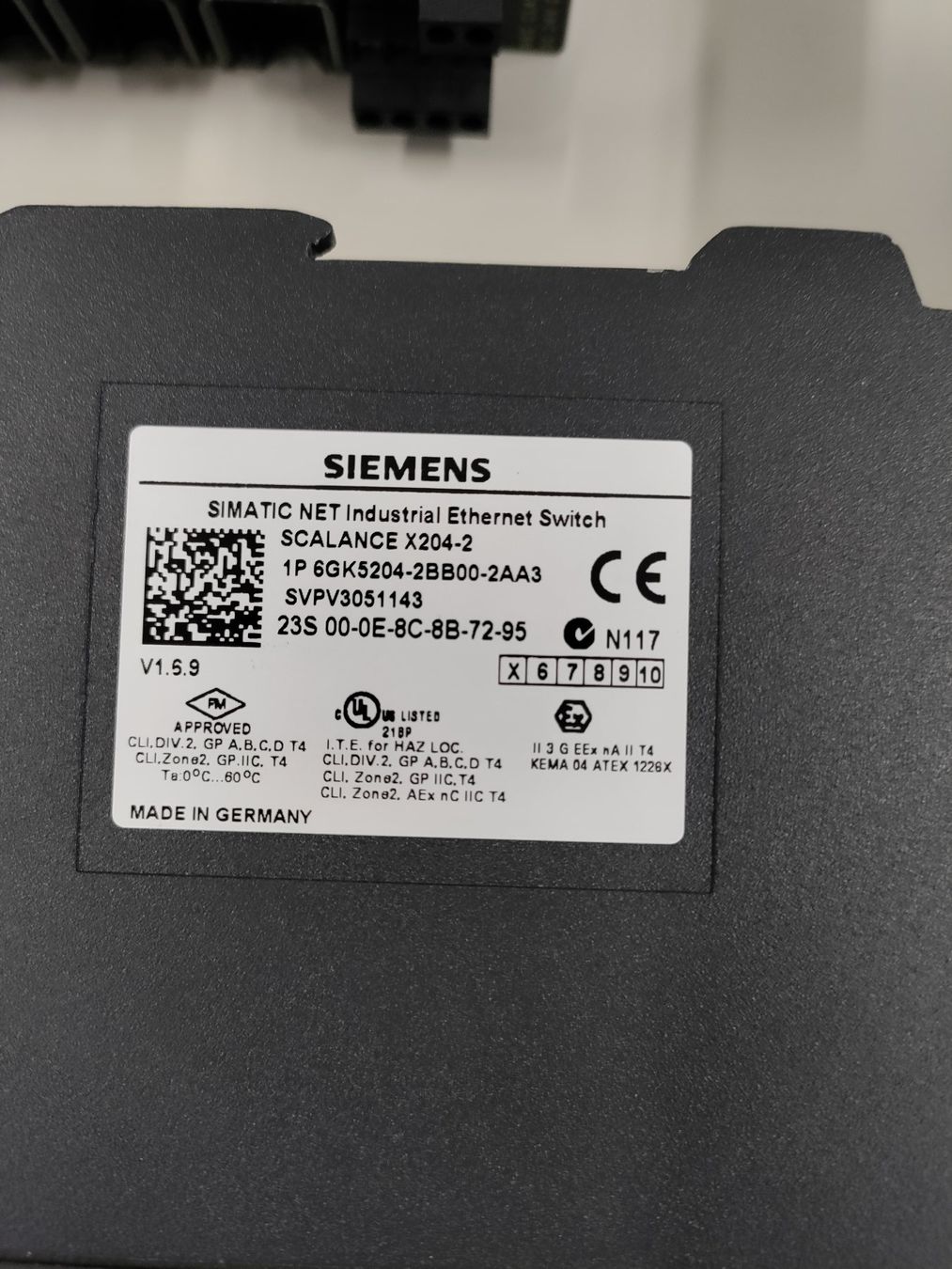 Siemens Elektronikbauteile: Siemens Scalance X204-2 Industrial Ethernet Switch Modul – Gebraucht aus Seewen SZ von Sauberwasser 6
