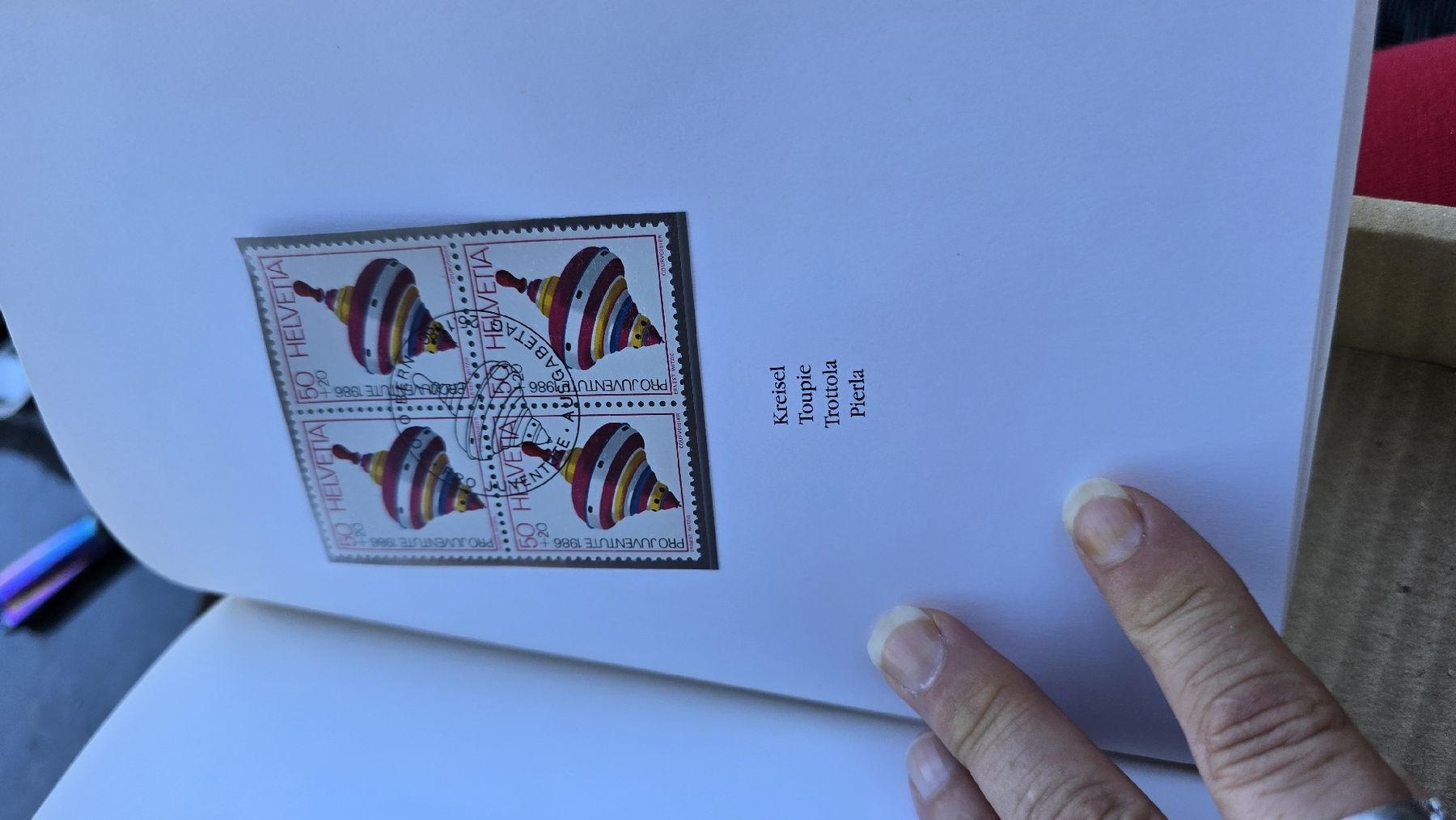 Swiss Plaketten & Abzeichen: Briefmarkensammlung – Gebraucht aus Pieterlen von sal_fd6z 2
